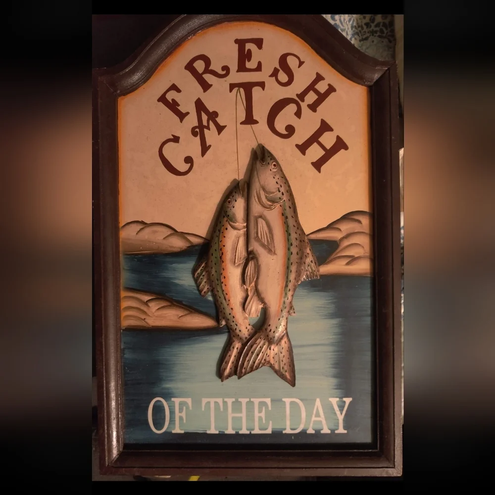 Fresh Catch of the Day Wall Decor